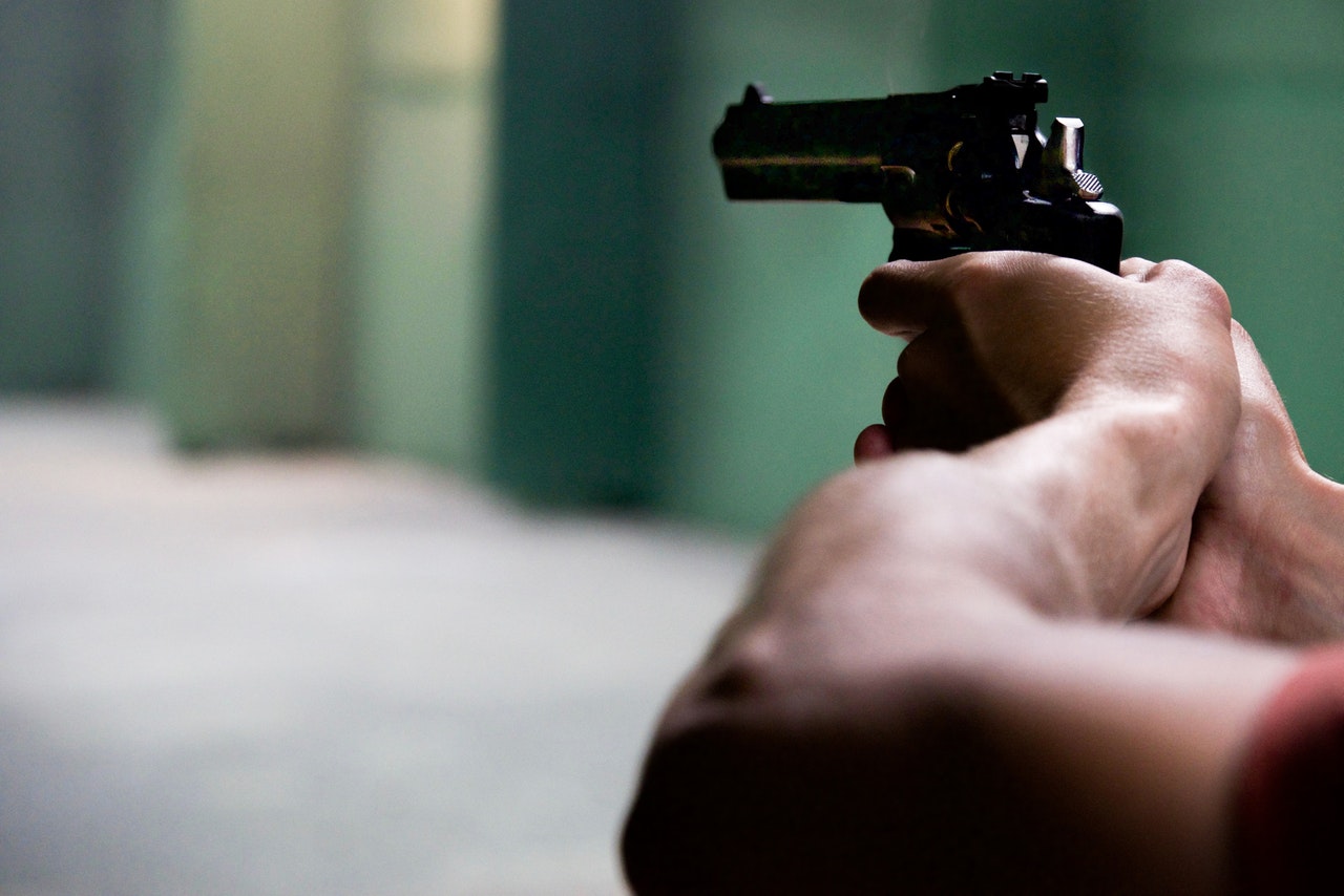 Pistol på skytebane
